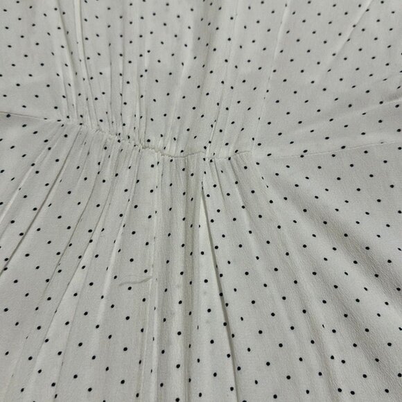 Forever 21 White Polka Dot Cover-Up Dress Size Large - Picture 6 of 6